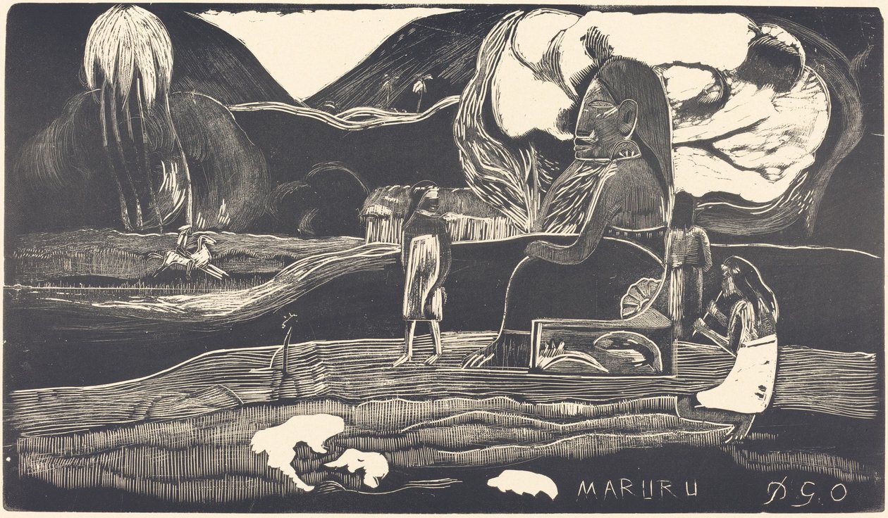 Maruru Danke von Paul Gauguin