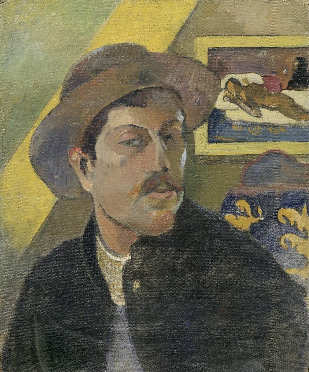 Porträt des Künstlers von Paul Gauguin