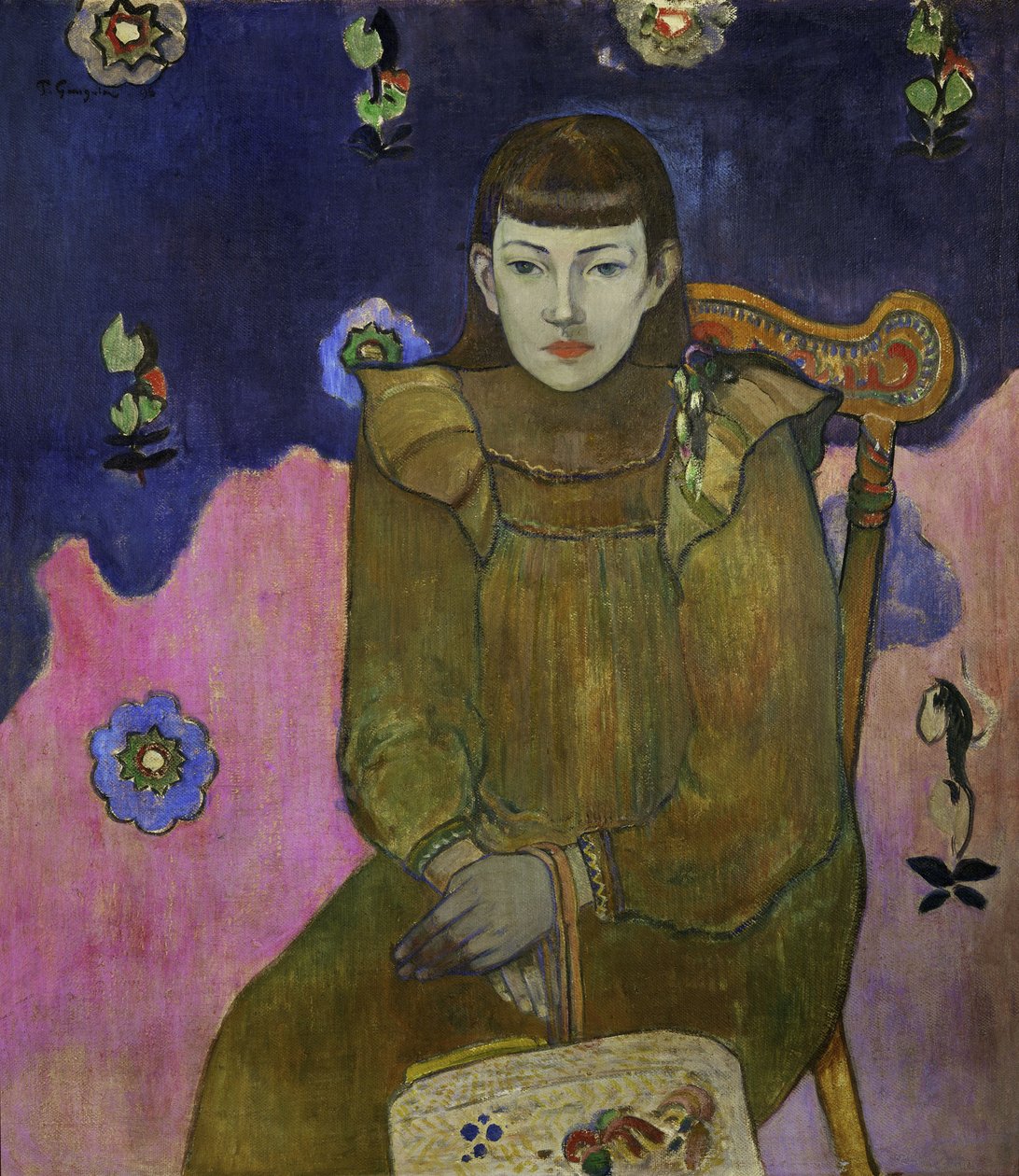 Porträt von Vaiite Jeanne Goupil von Paul Gauguin