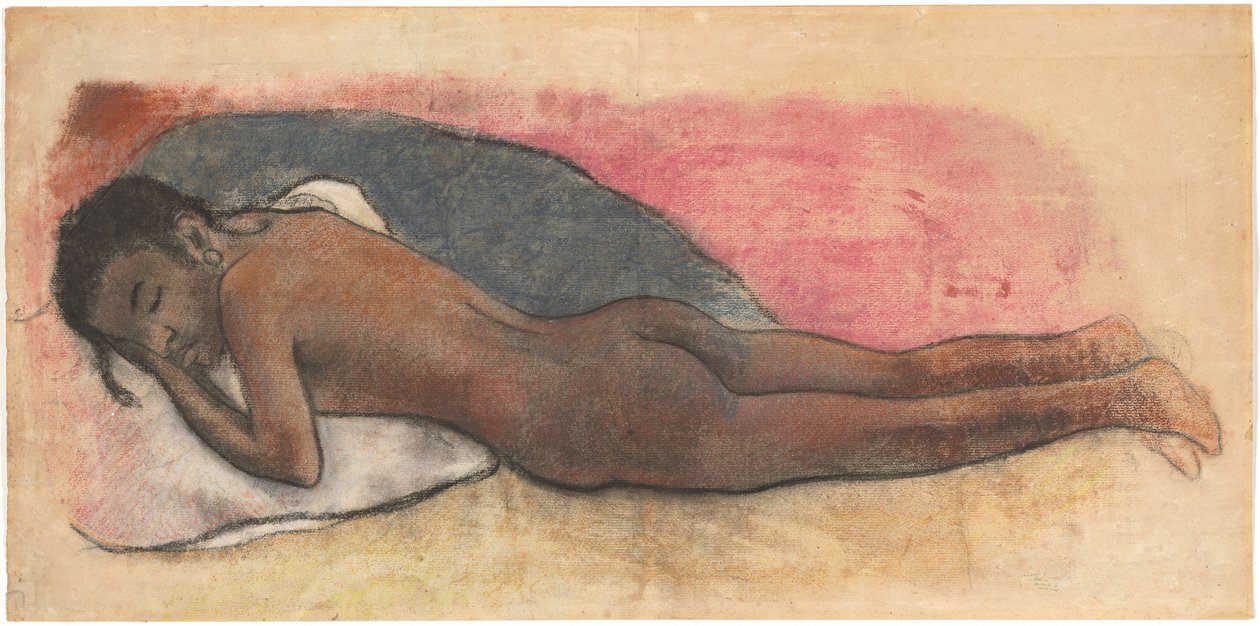 Liegender Akt von Paul Gauguin