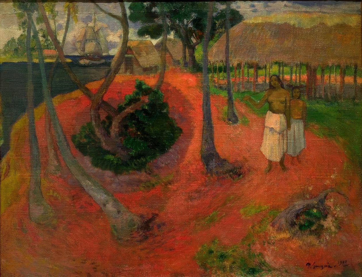 Tahitisches Idyll von Paul Gauguin