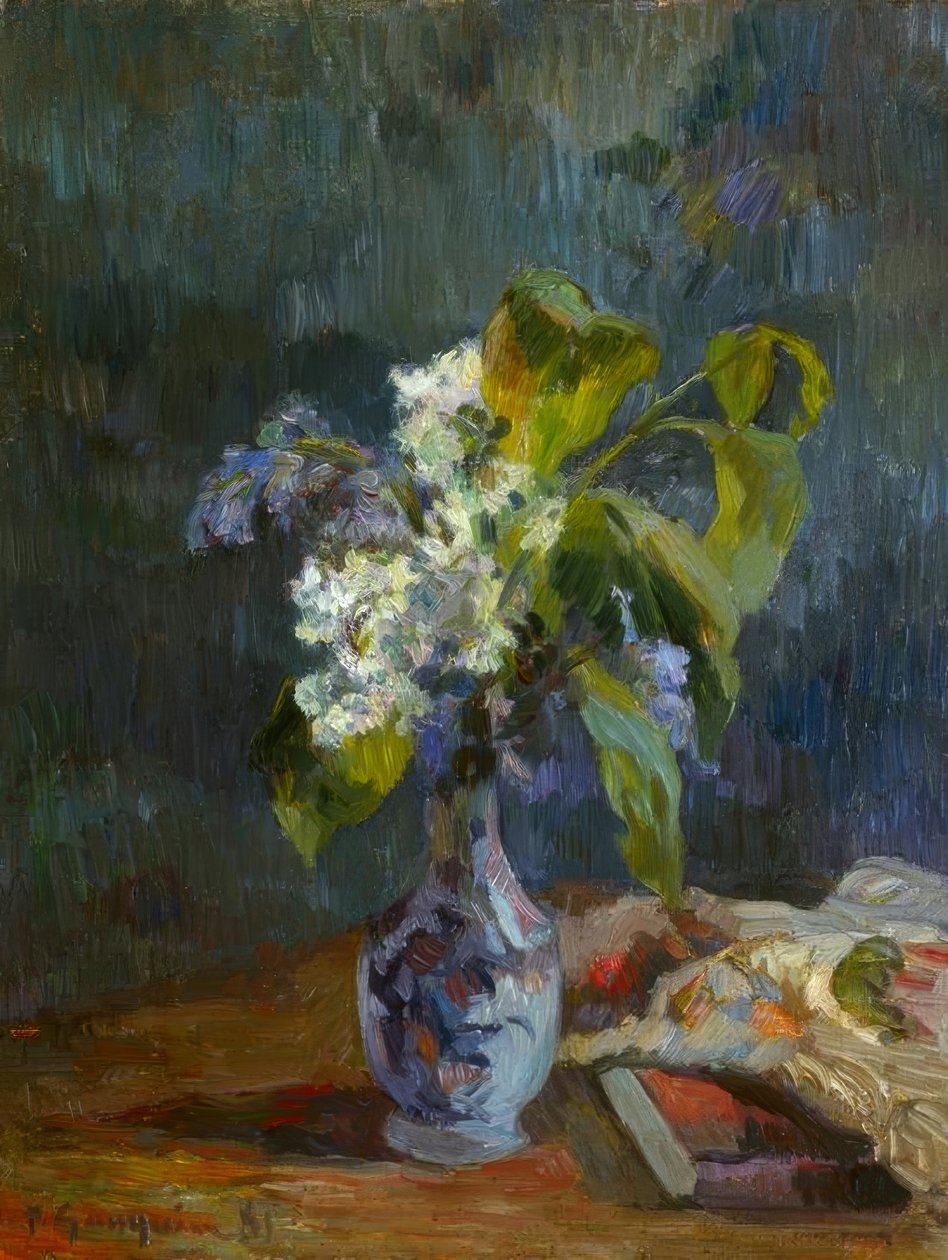 Vase mit Blumen von Paul Gauguin