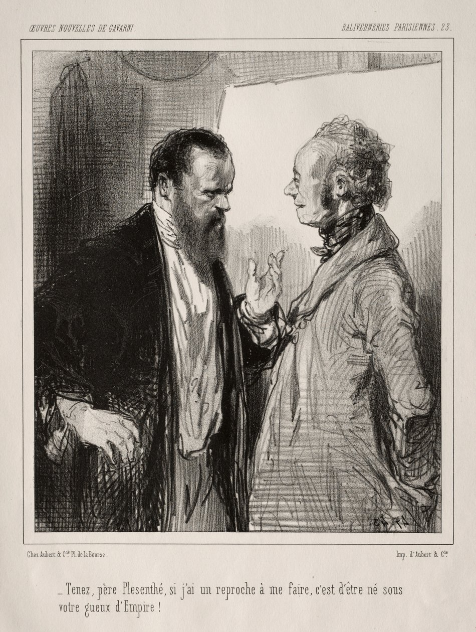Baliverneries Parisiennes von Paul Gavarni