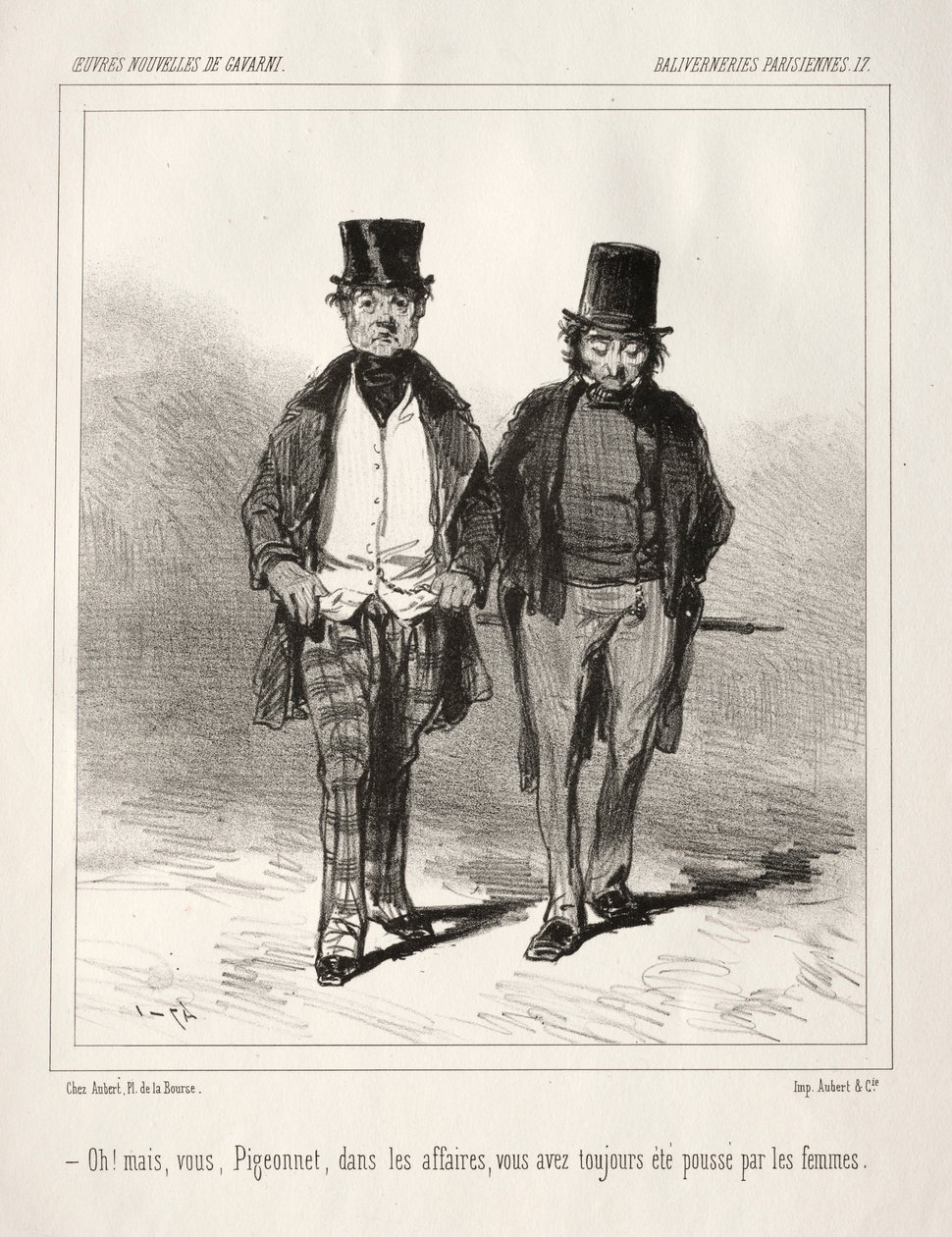 Baliverneries Parisiennes von Paul Gavarni