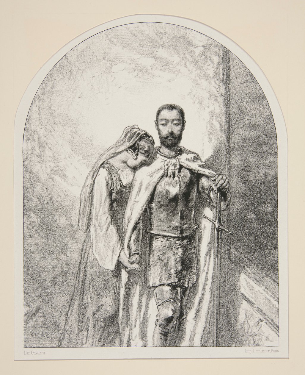 Lied von Barberine von Paul Gavarni