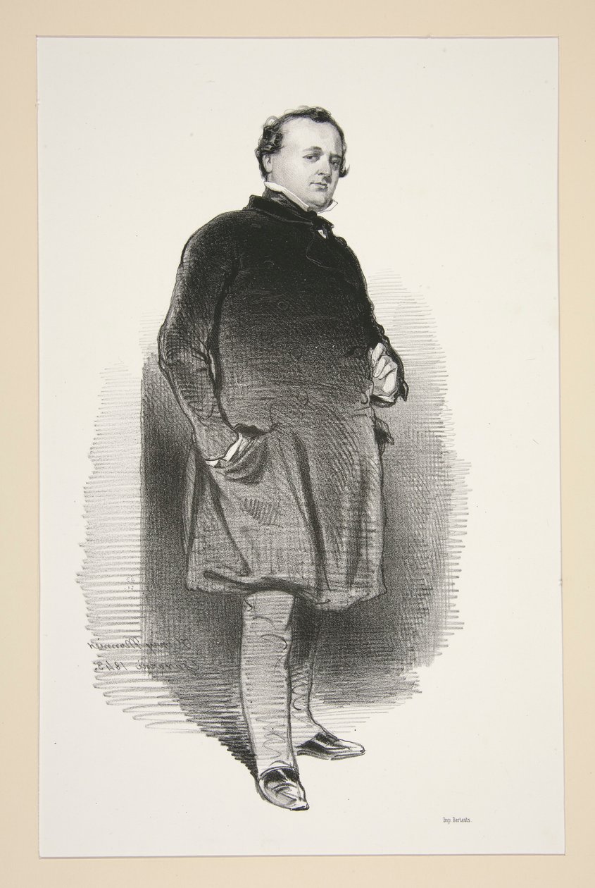 Henri Monnier von Paul Gavarni