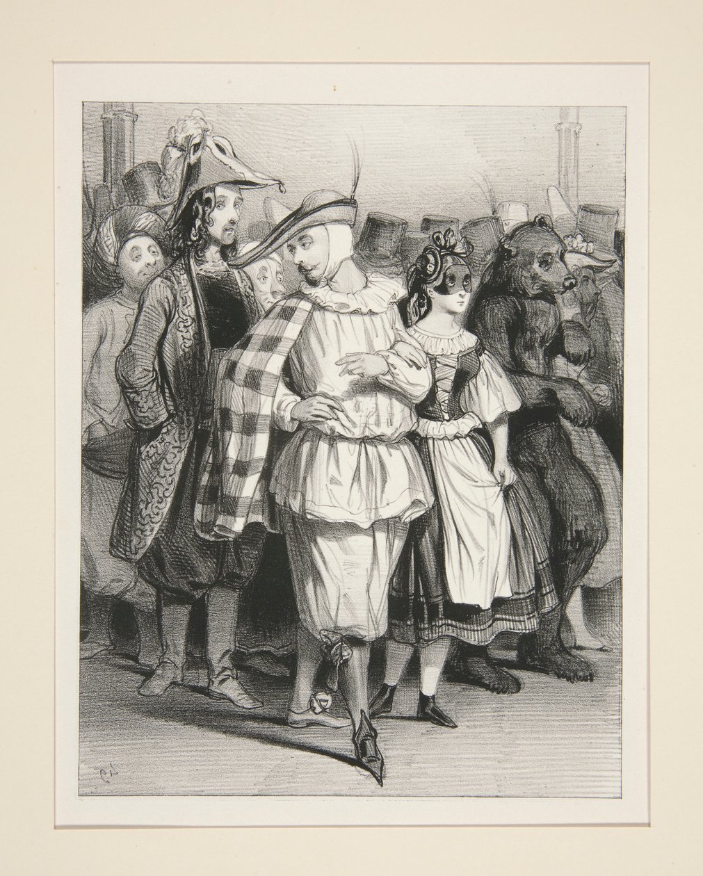 Der Musard-Ball von Paul Gavarni