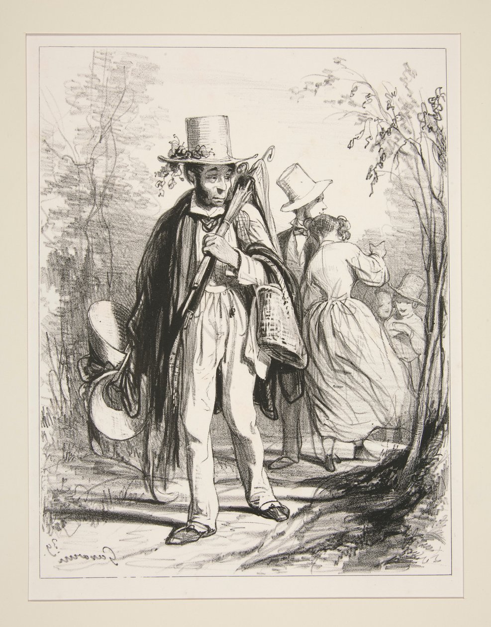 Le Charge d von Paul Gavarni