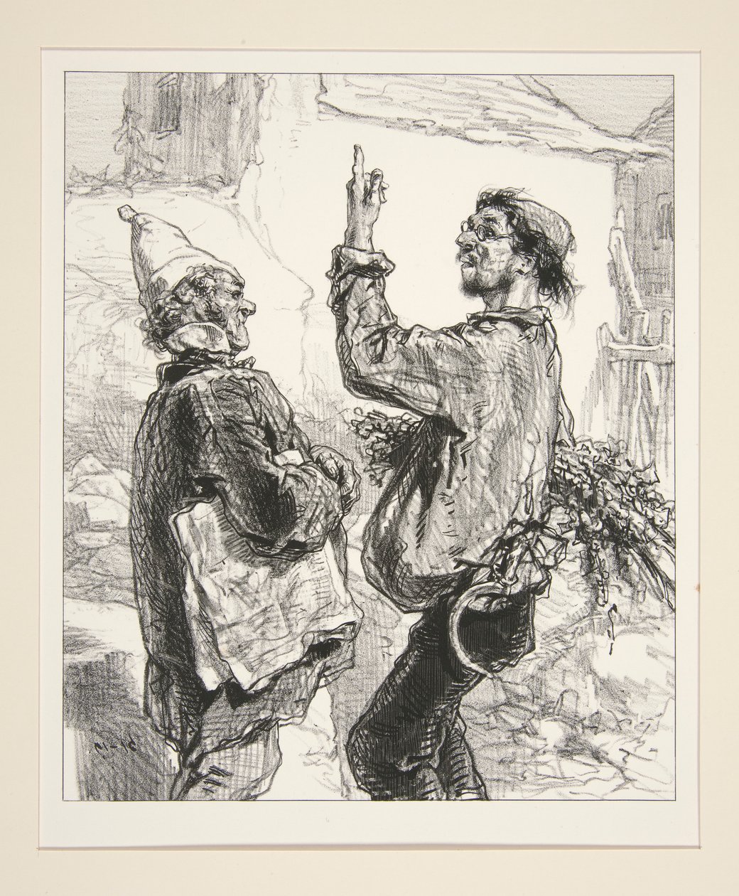 Mosieu der Bürgermeister, von Paul Gavarni