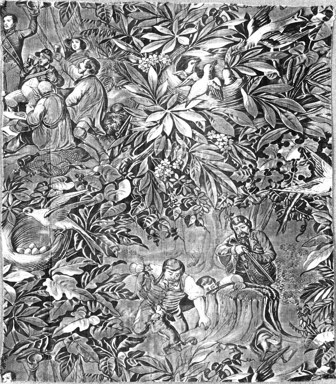 Paneel (Möbelstoff) von Paul Gavarni