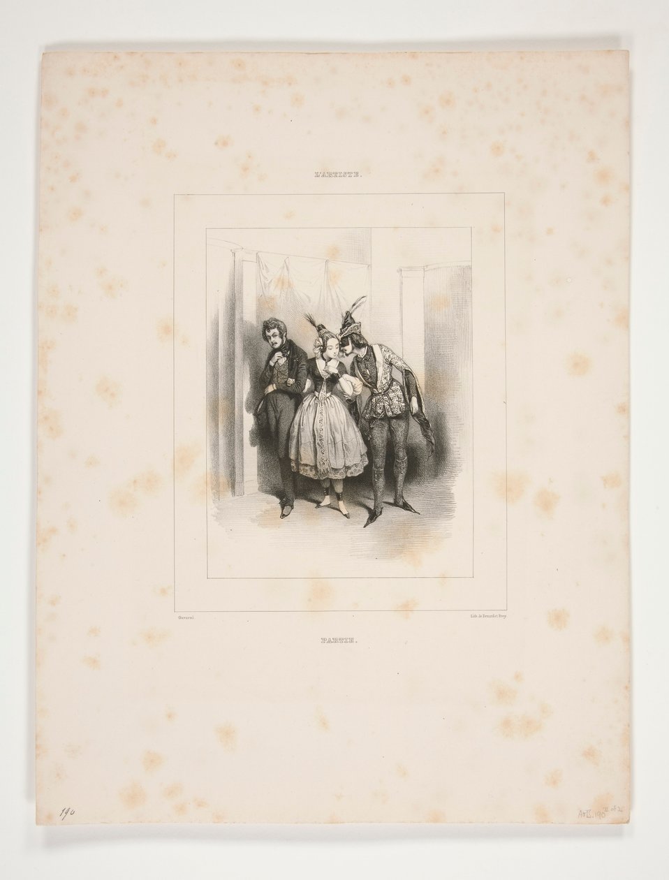 Partie von Paul Gavarni