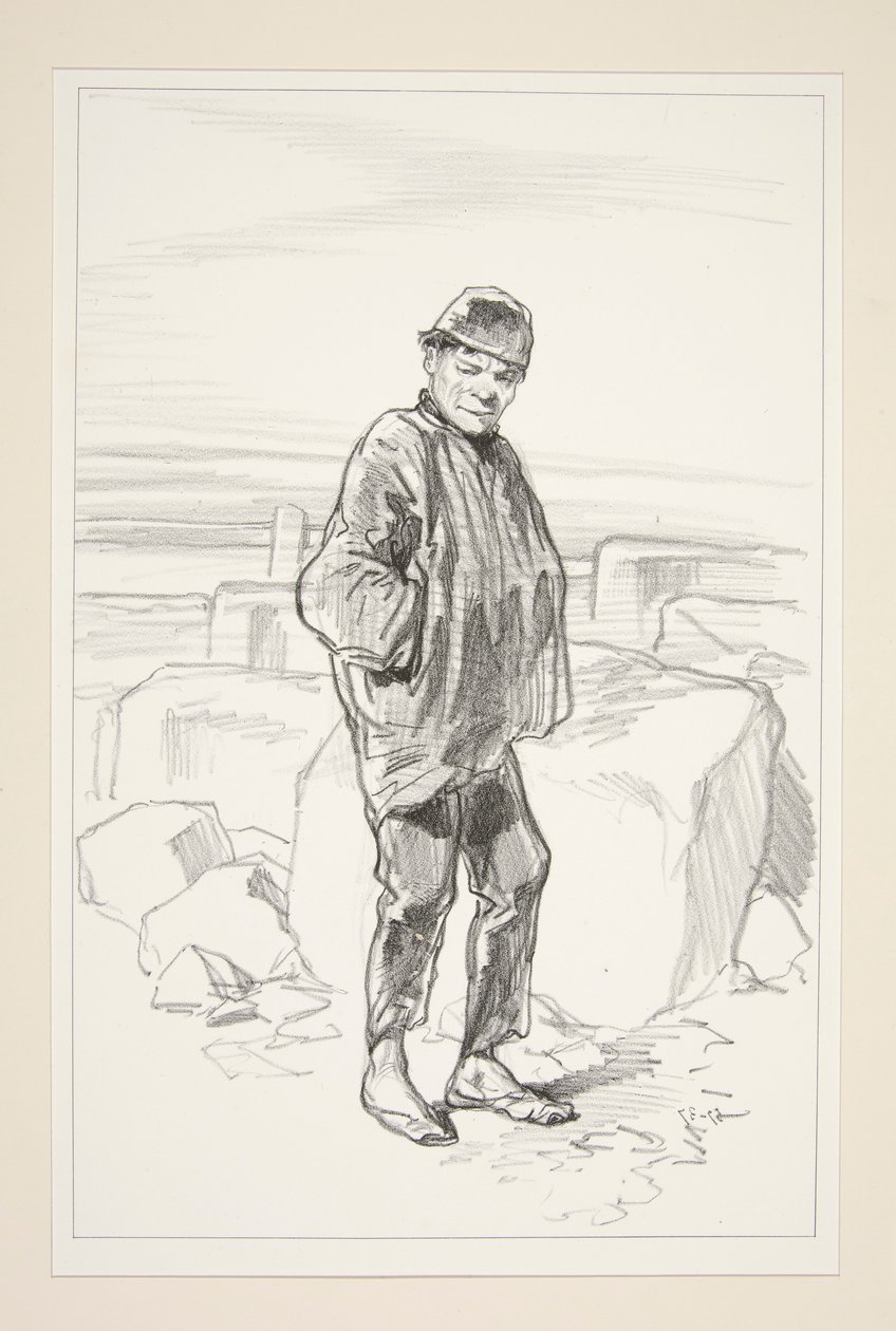 RODEURS. Er hat etwas genommen. von Paul Gavarni
