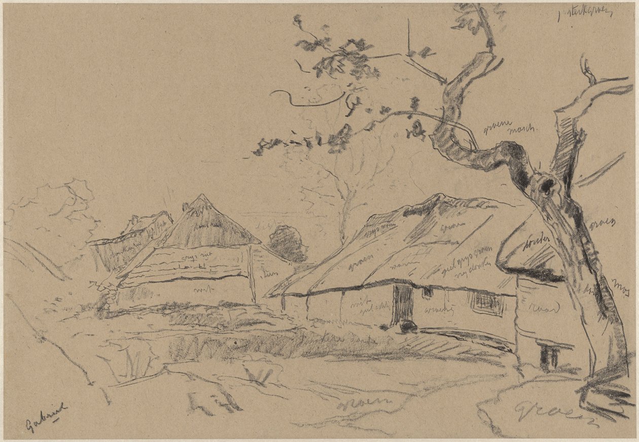 Bauernhäuser von Paul Joseph Constantin Gabriel