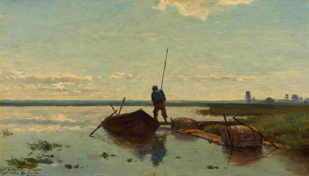 Polderlandschaft von Paul Joseph Constantin Gabriel
