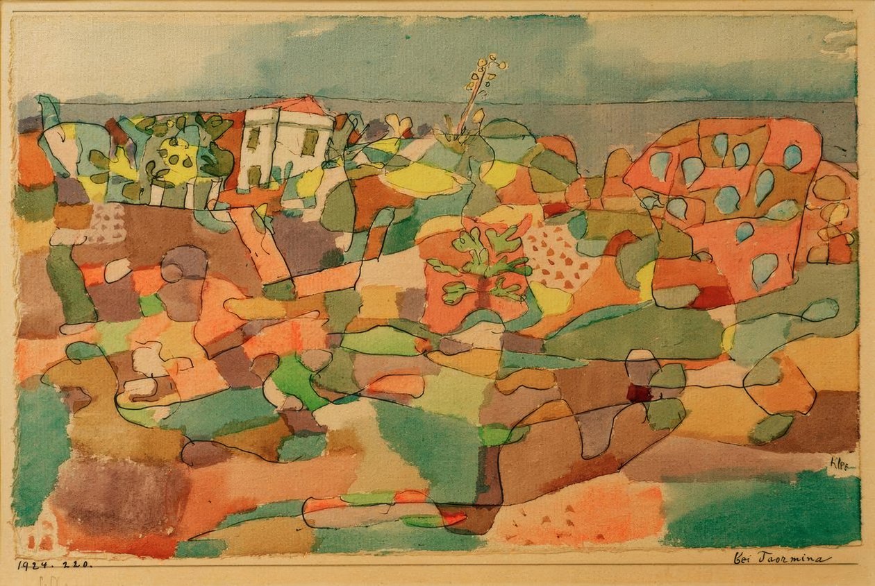 Bei Taormina von Paul Klee