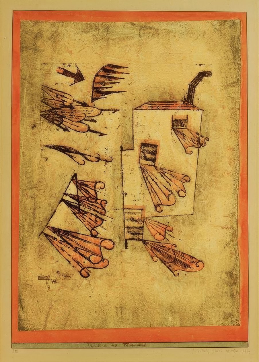 Feuerwind von Paul Klee