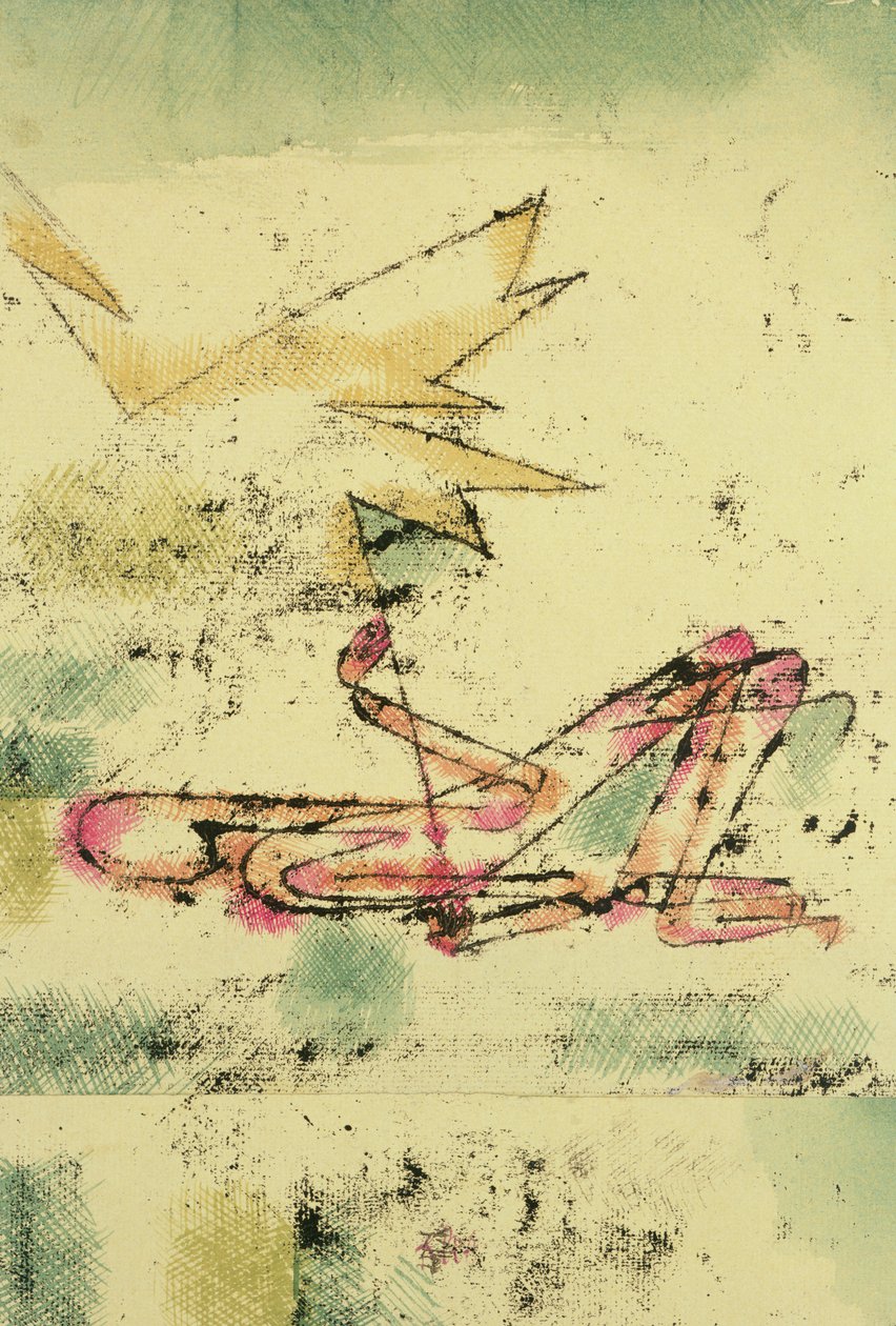 Blitzschlag von Paul Klee