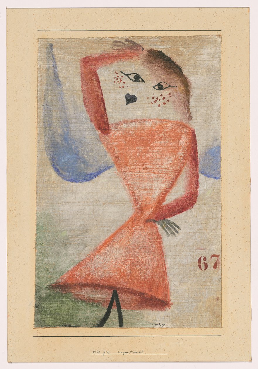 Fragment Nr. 67 (Engel) von Paul Klee