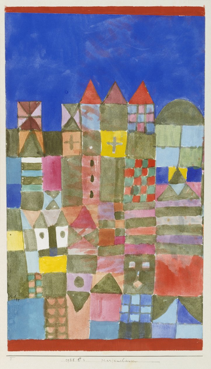 Mariams Haus von Paul Klee