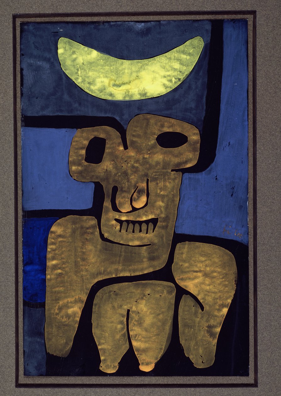 Mond der Barbaren von Paul Klee