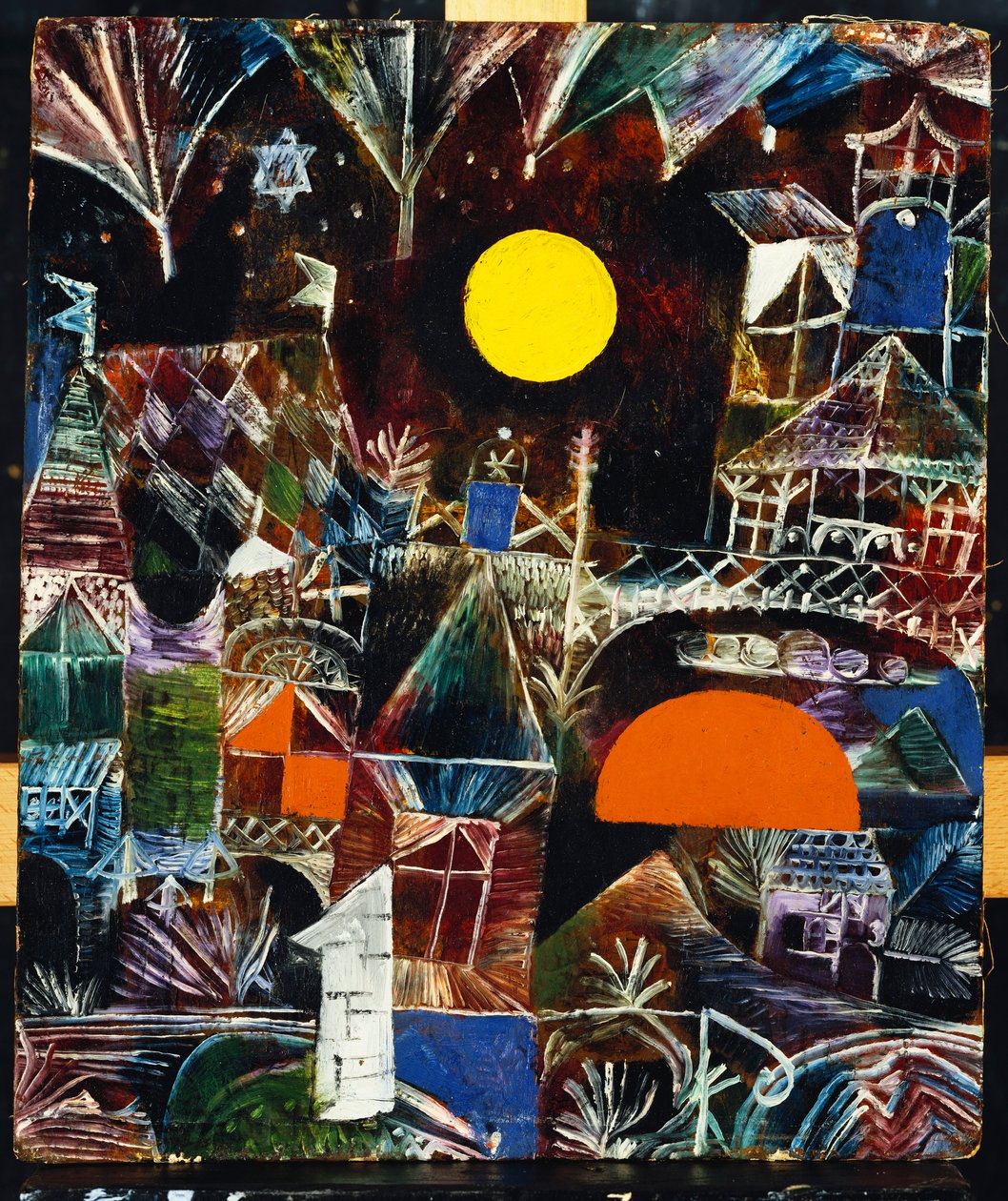 Mondaufgang - Sonnenuntergang von Paul Klee