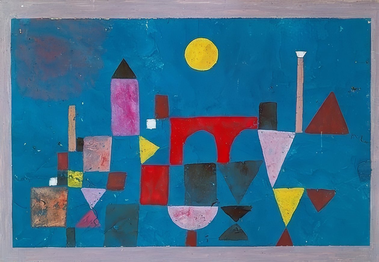 Rote Brücke von Paul Klee