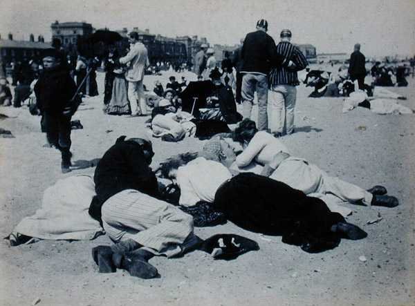 Auf den Yarmouth Sands von Paul Martin
