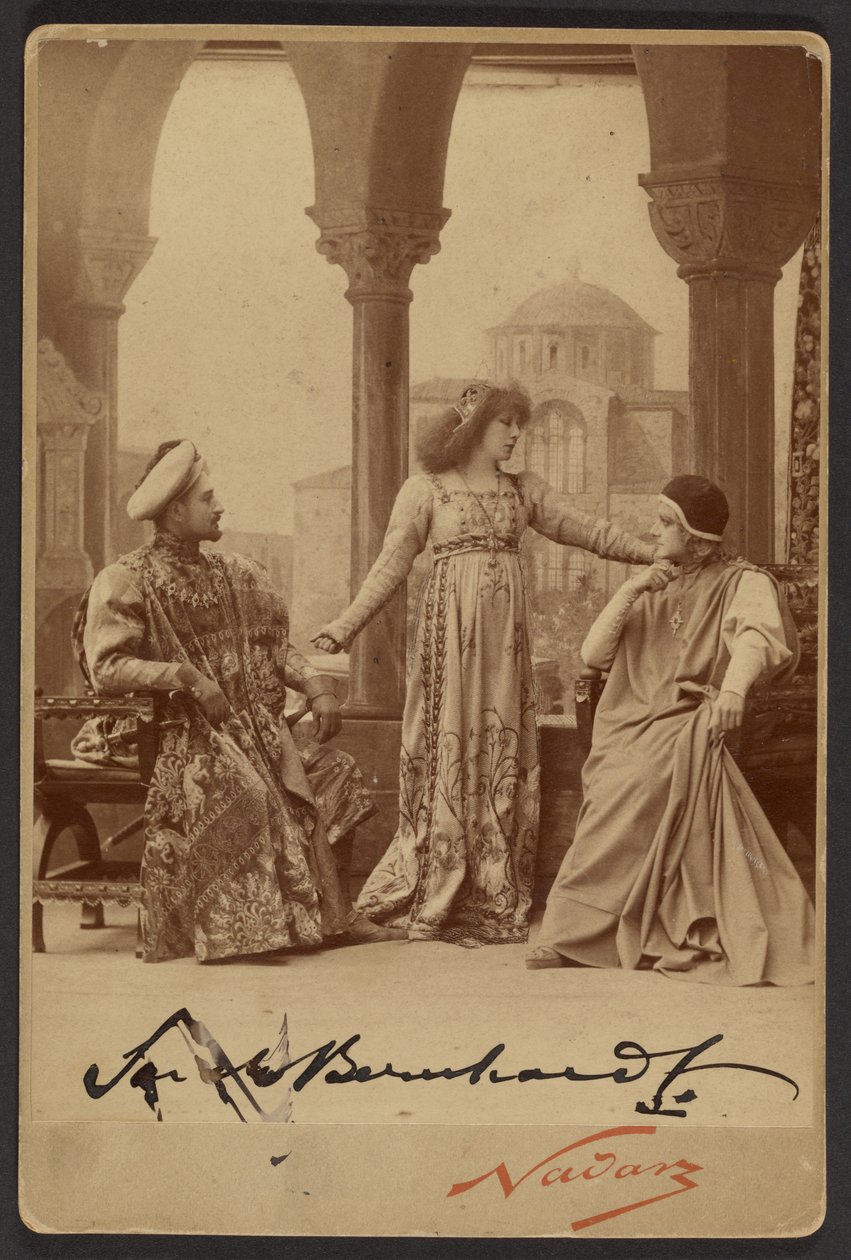 Sarah Bernhardt als Gismonda von Paul Nadar