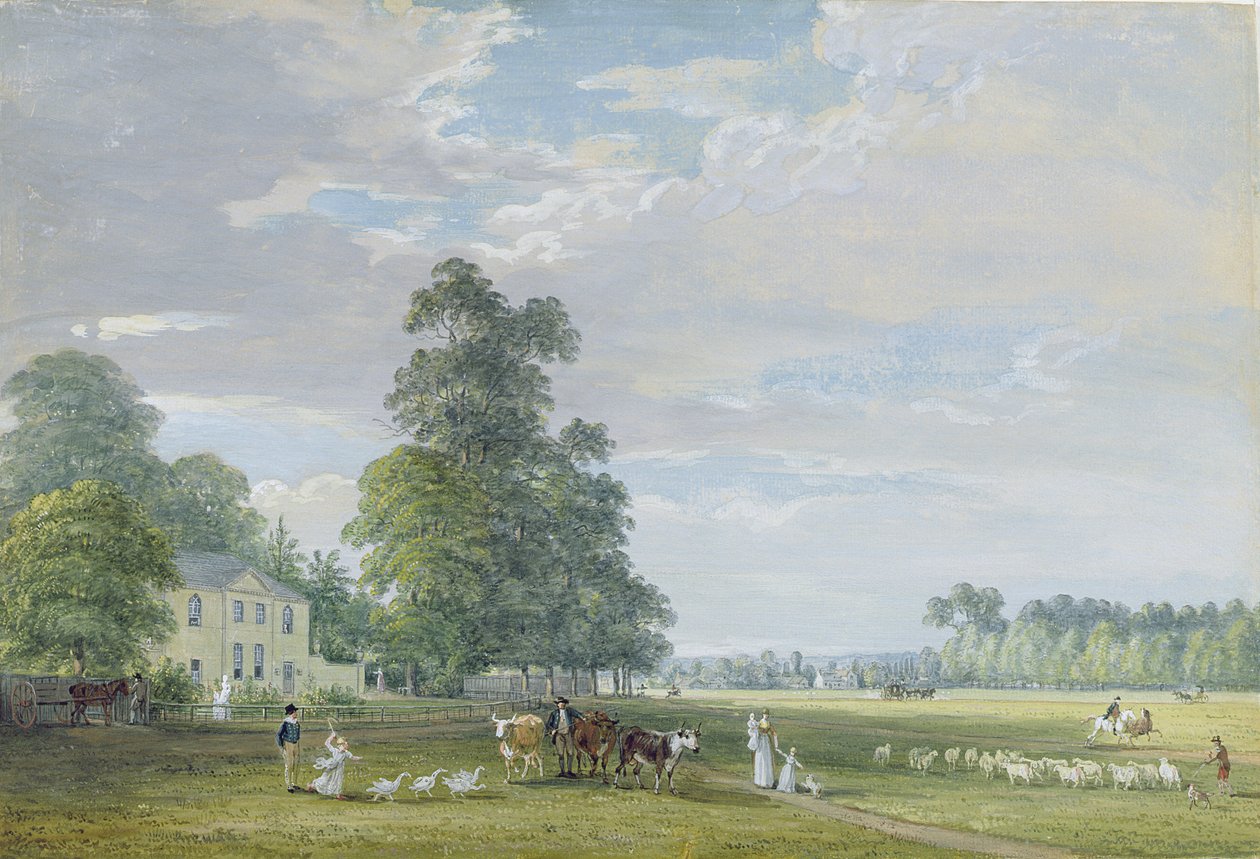 Englefield Green, in der Nähe von Egham von Paul Sandby