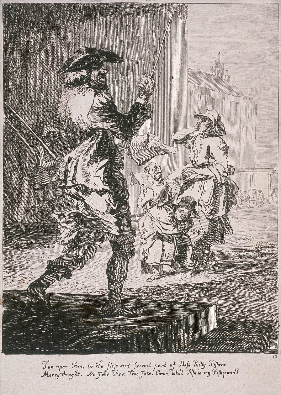Straßenunterhalter, Cries of London von Paul Sandby