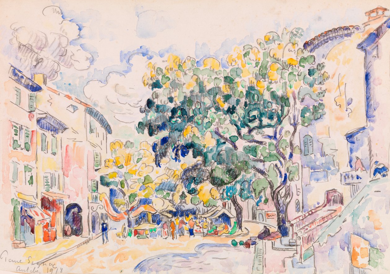 Antibes von Paul Signac