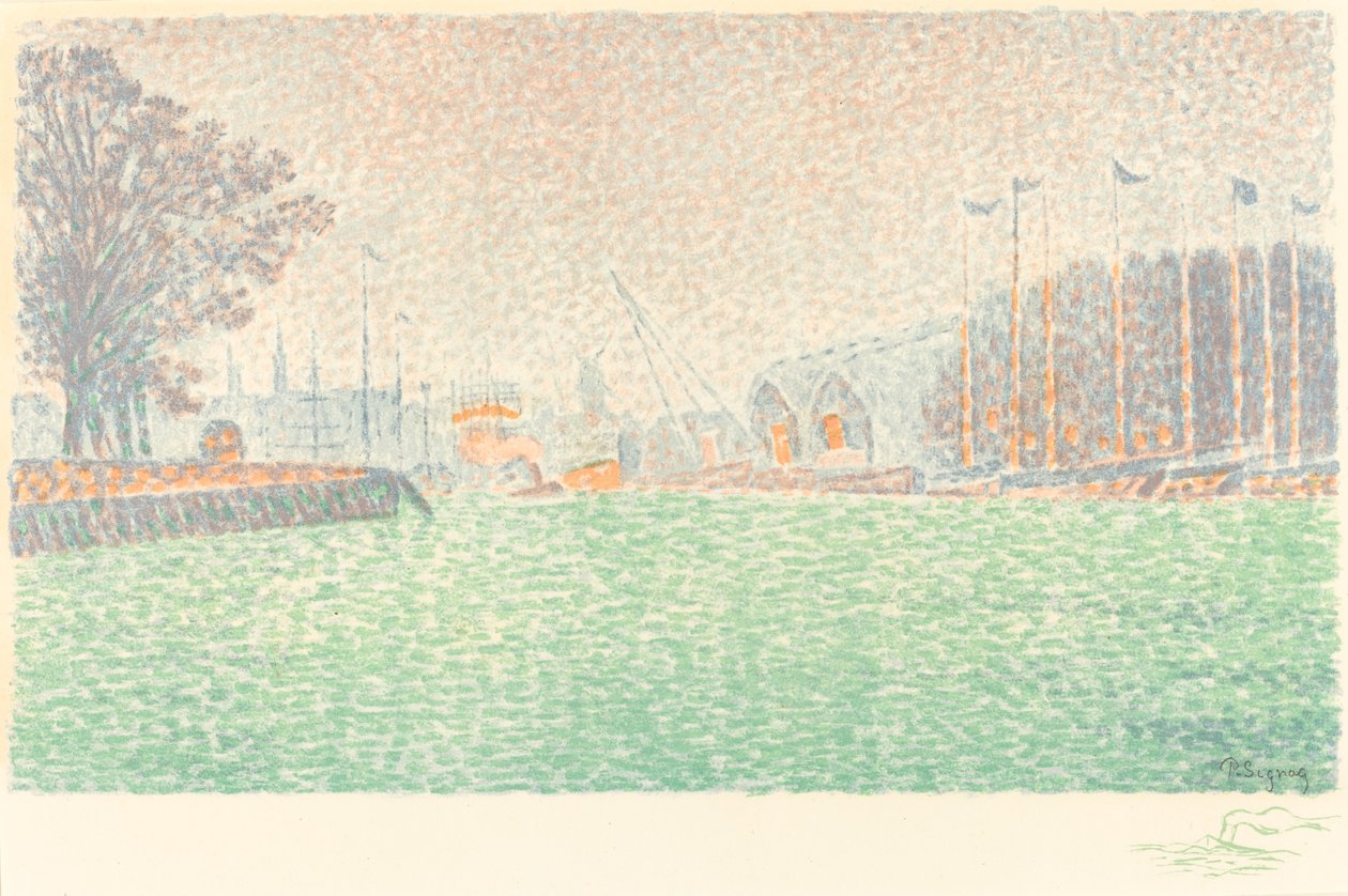 In Vlissingen von Paul Signac