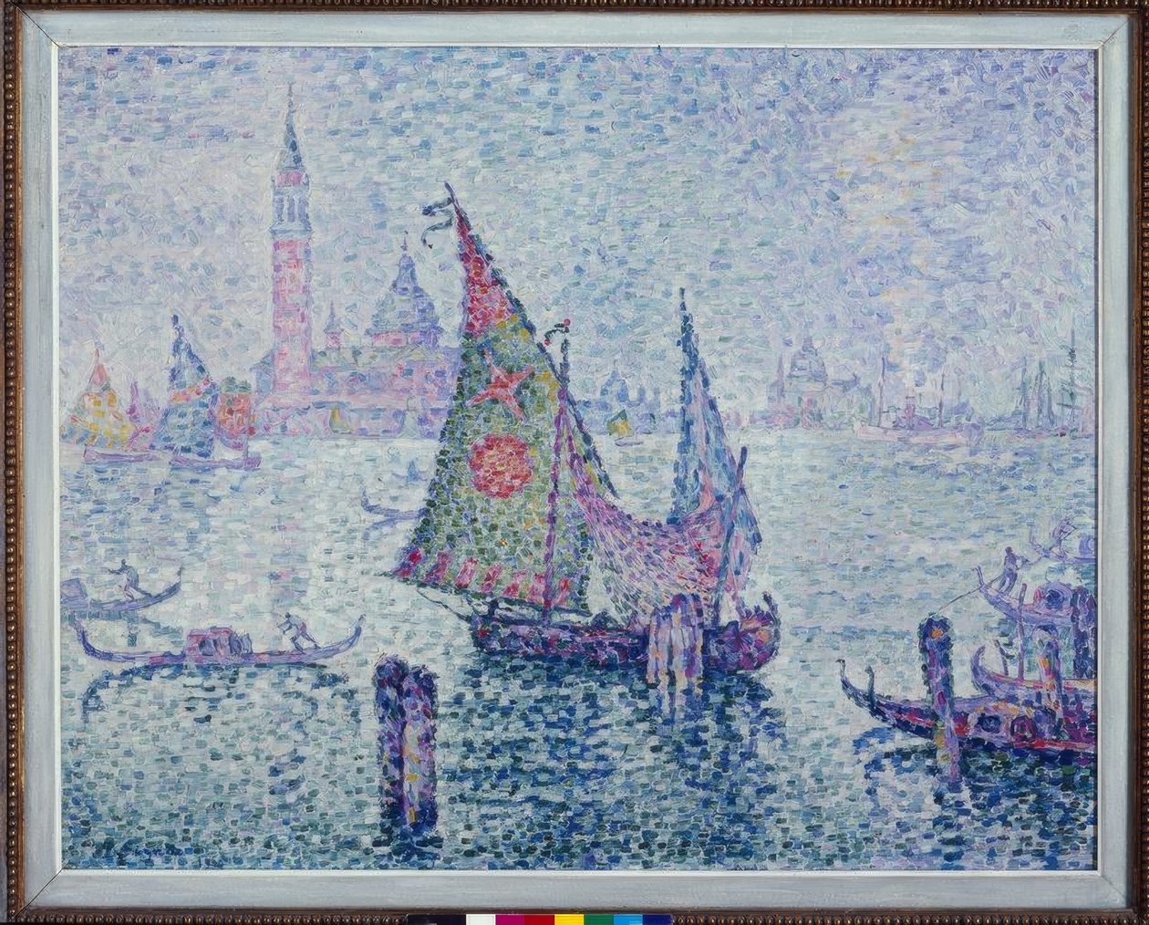 Das grüne Segel, Venedig von Paul Signac