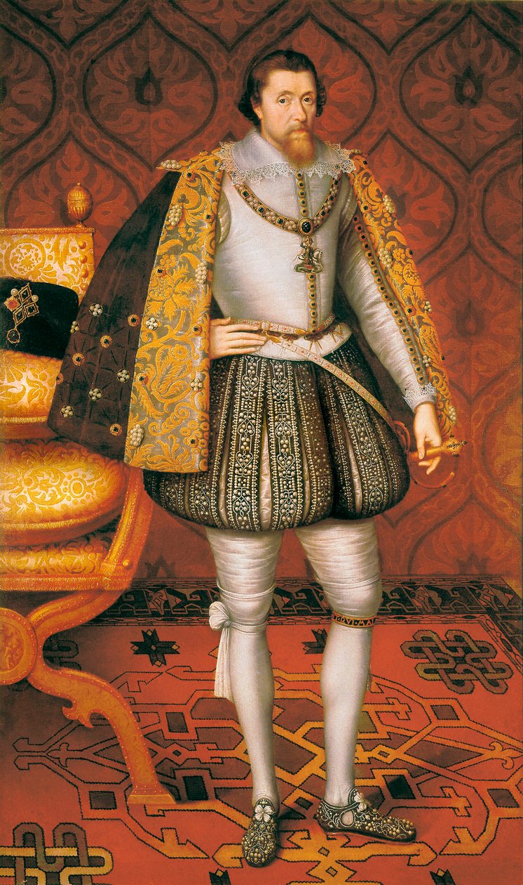 König James I. von England von Paul van Somer