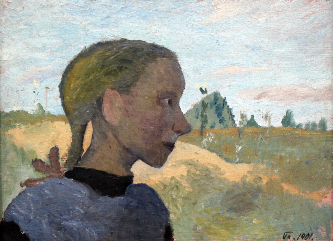 Mädchenbildnis von Paula Modersohn Becker