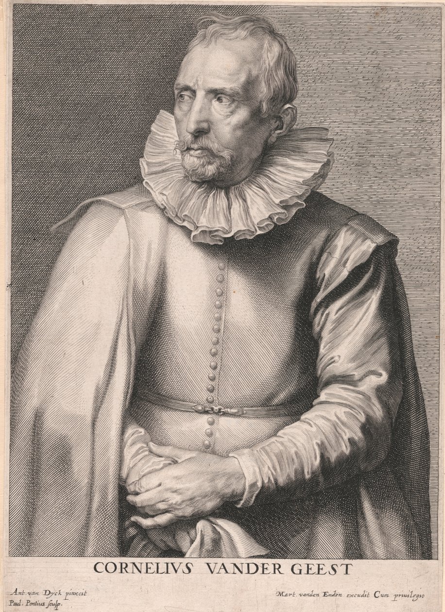 Cornelius vander Geest von Paulus Pontius