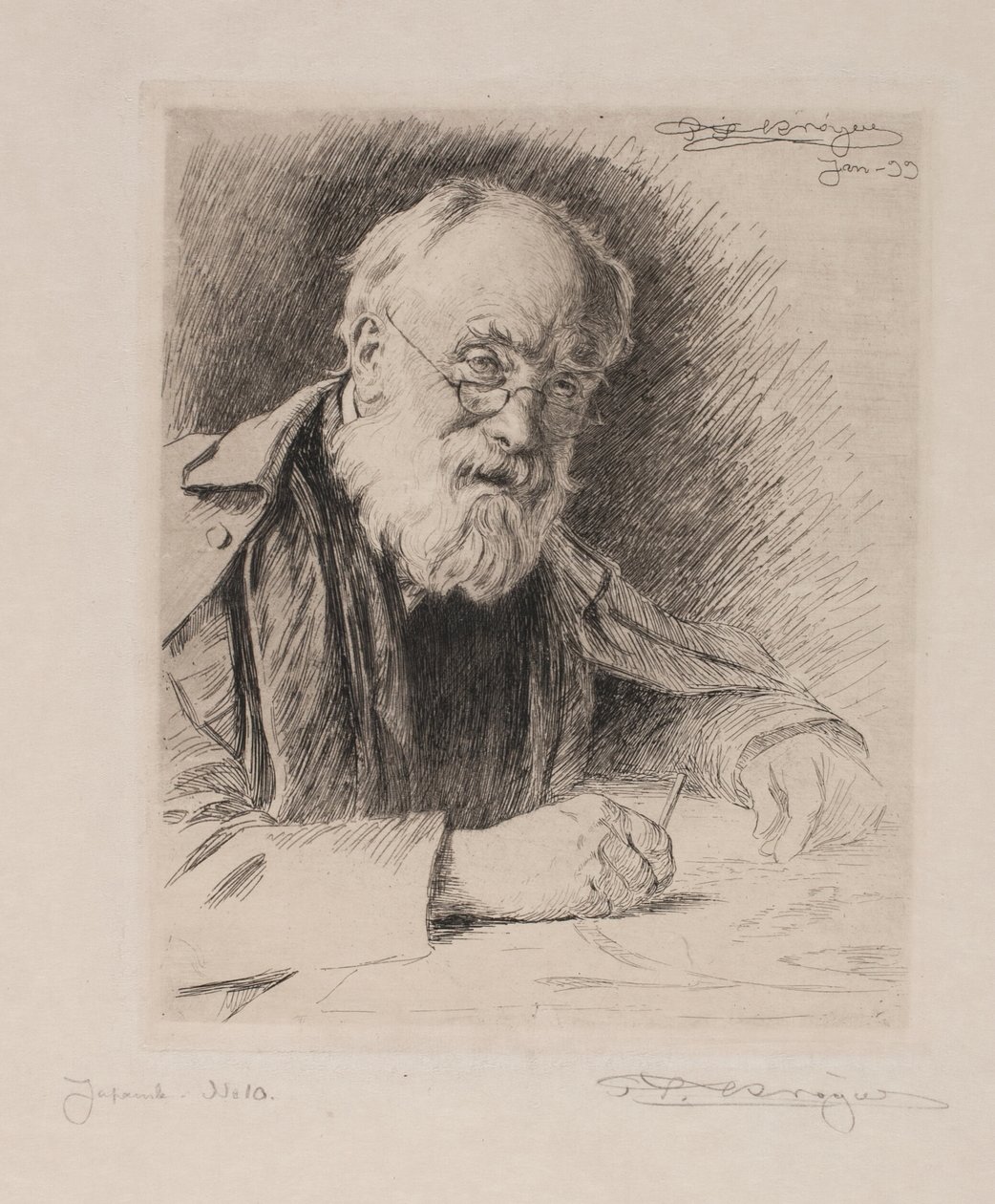 Lorenz Frölich von Peder Severin Krøyer