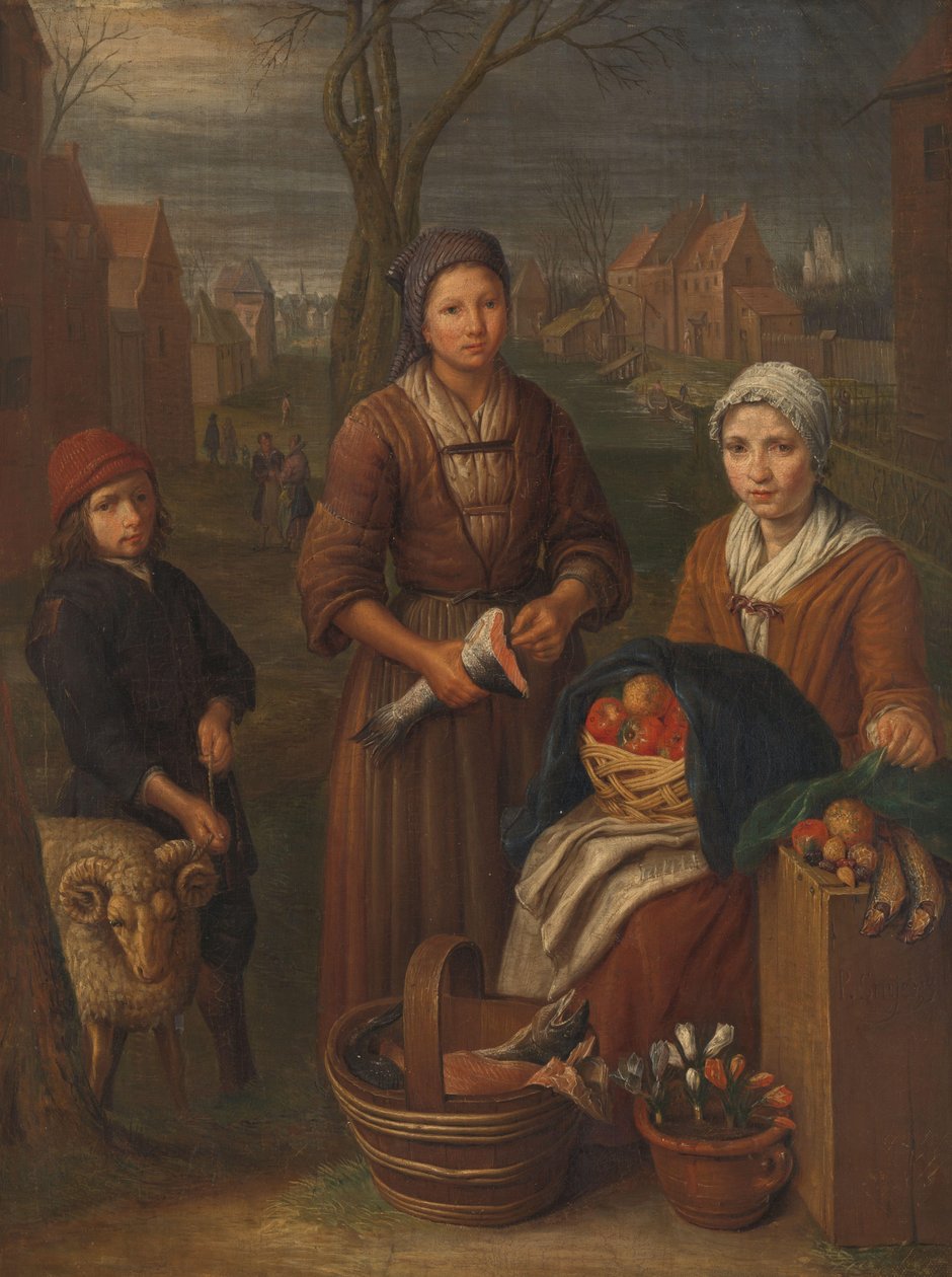 Allegorie des Monats März von Peeter Snijers