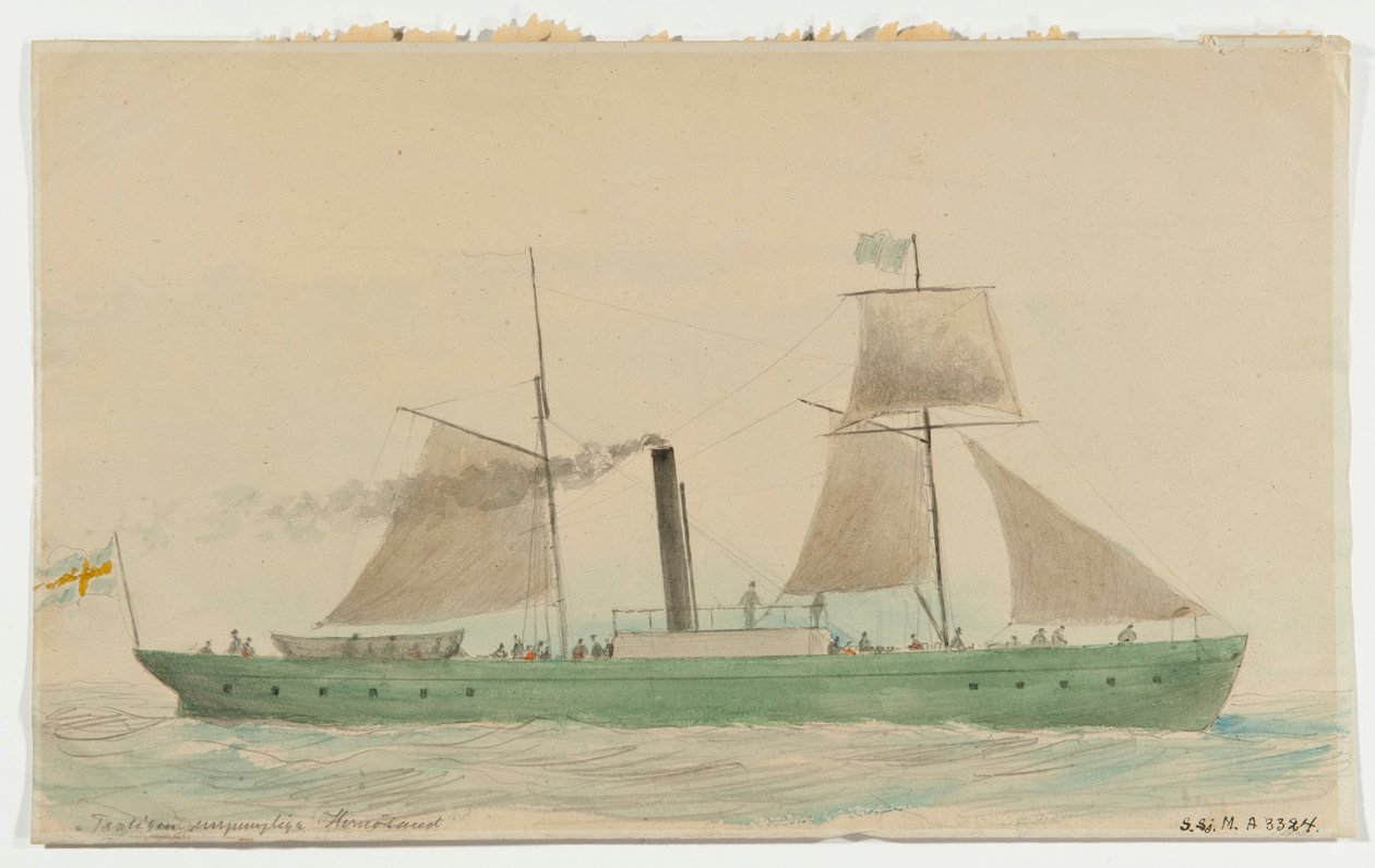 Angfartyget HERNOSAND von Per Wilhelm Cedergren