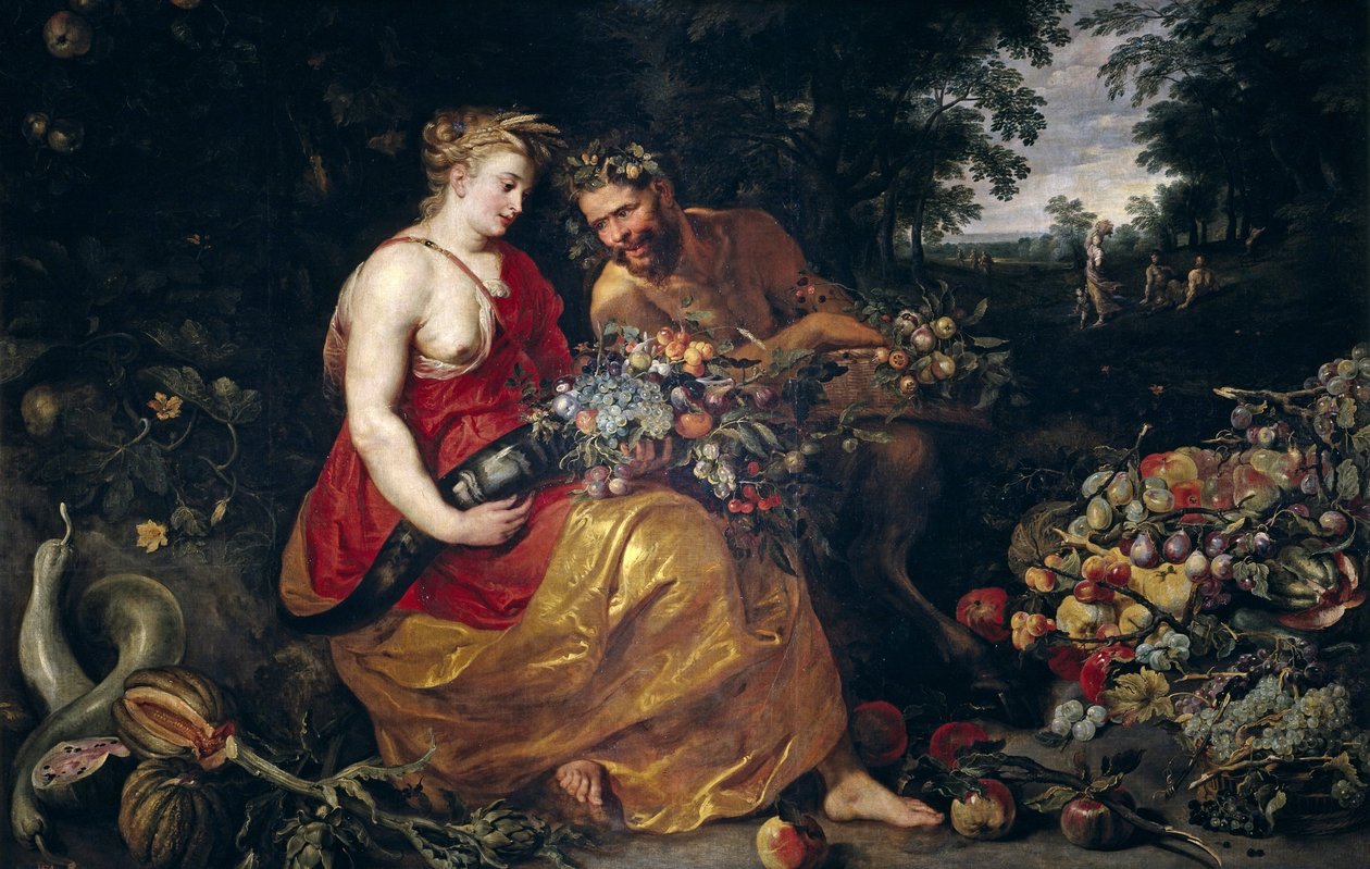 Ceres und Pan von Peter Paul Rubens