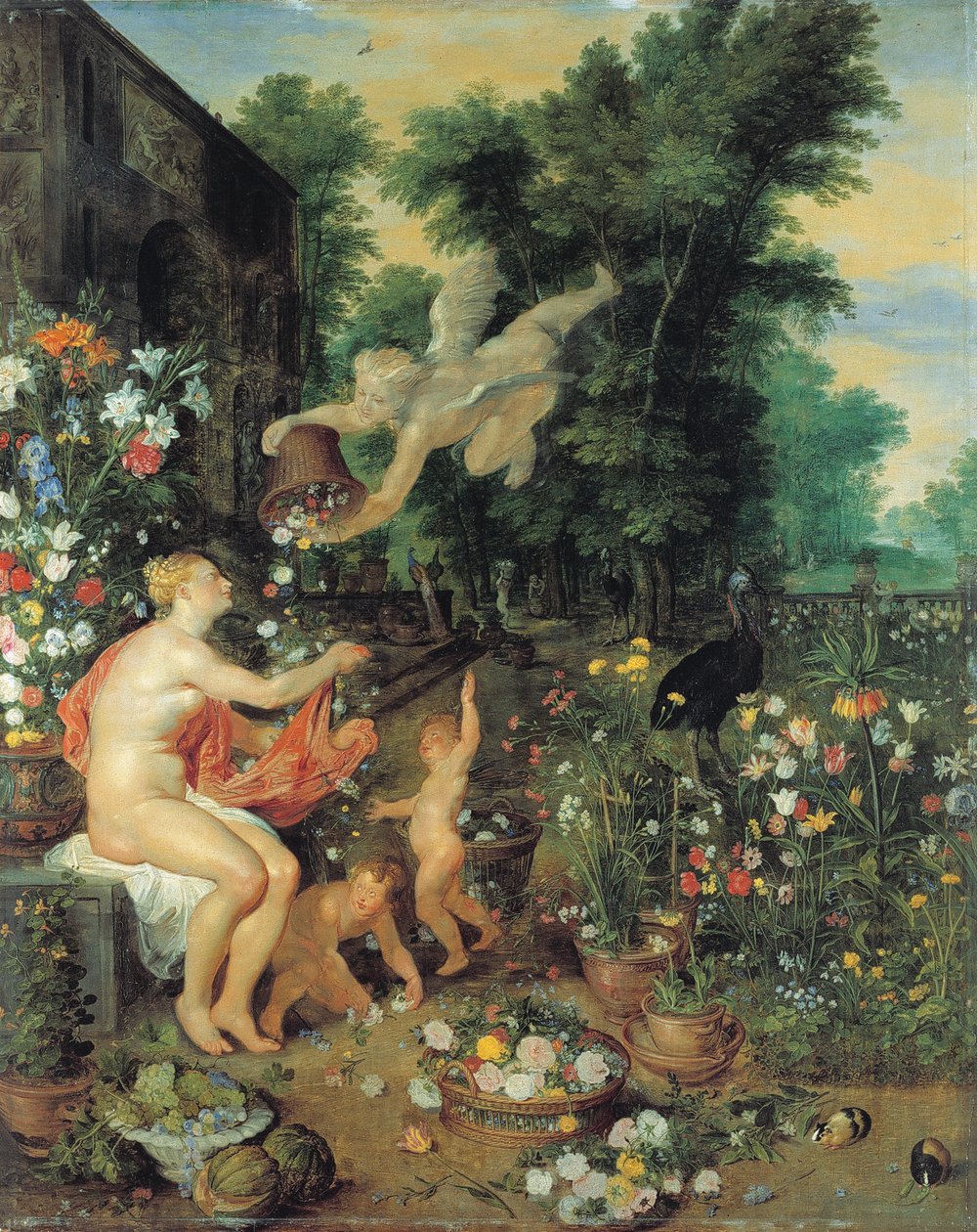 Flora und Zephyr von Peter Paul Rubens