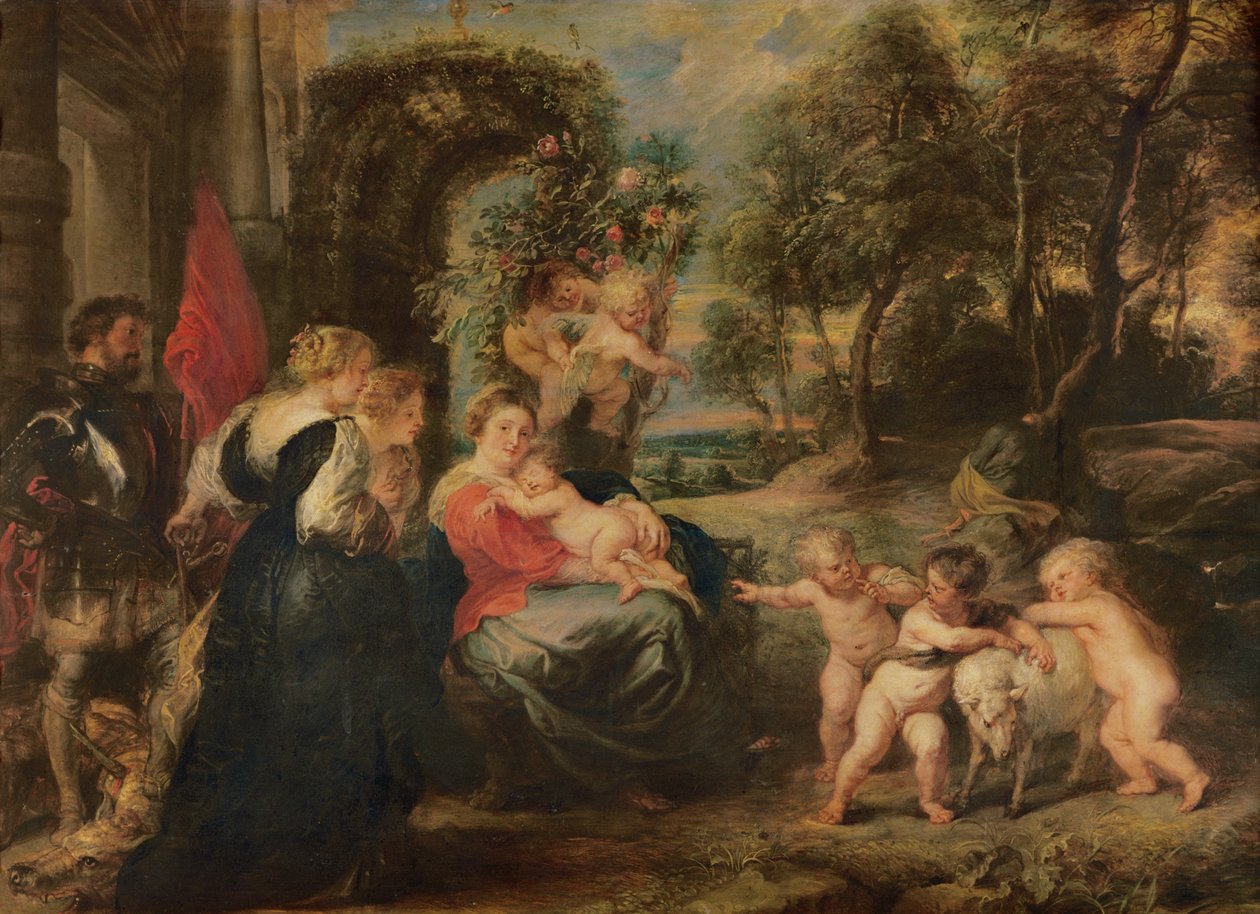 Madonna und Kind von Peter Paul Rubens