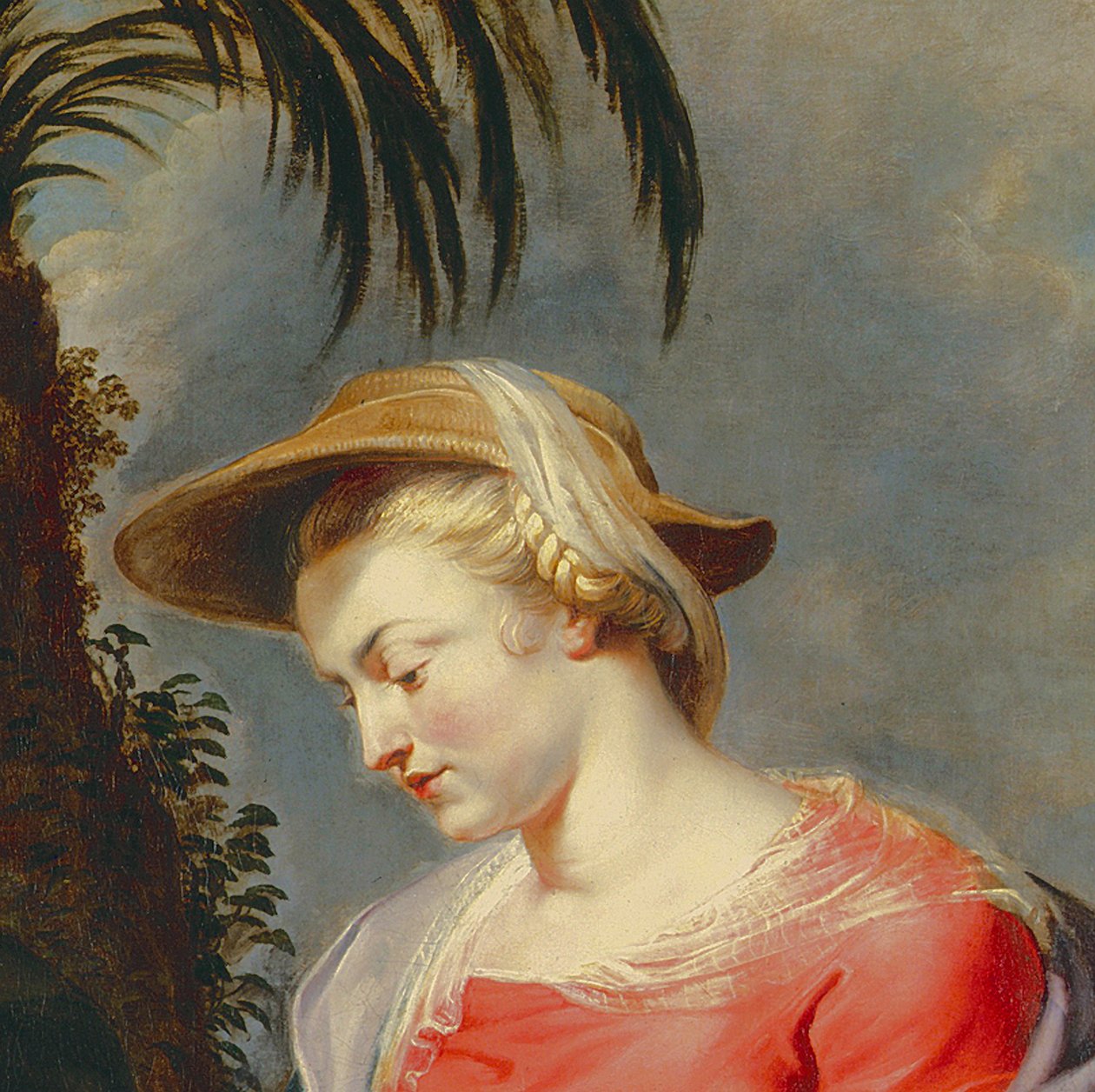 Rückkehr der Heiligen Familie aus Ägypten (Detail) von Peter Paul Rubens