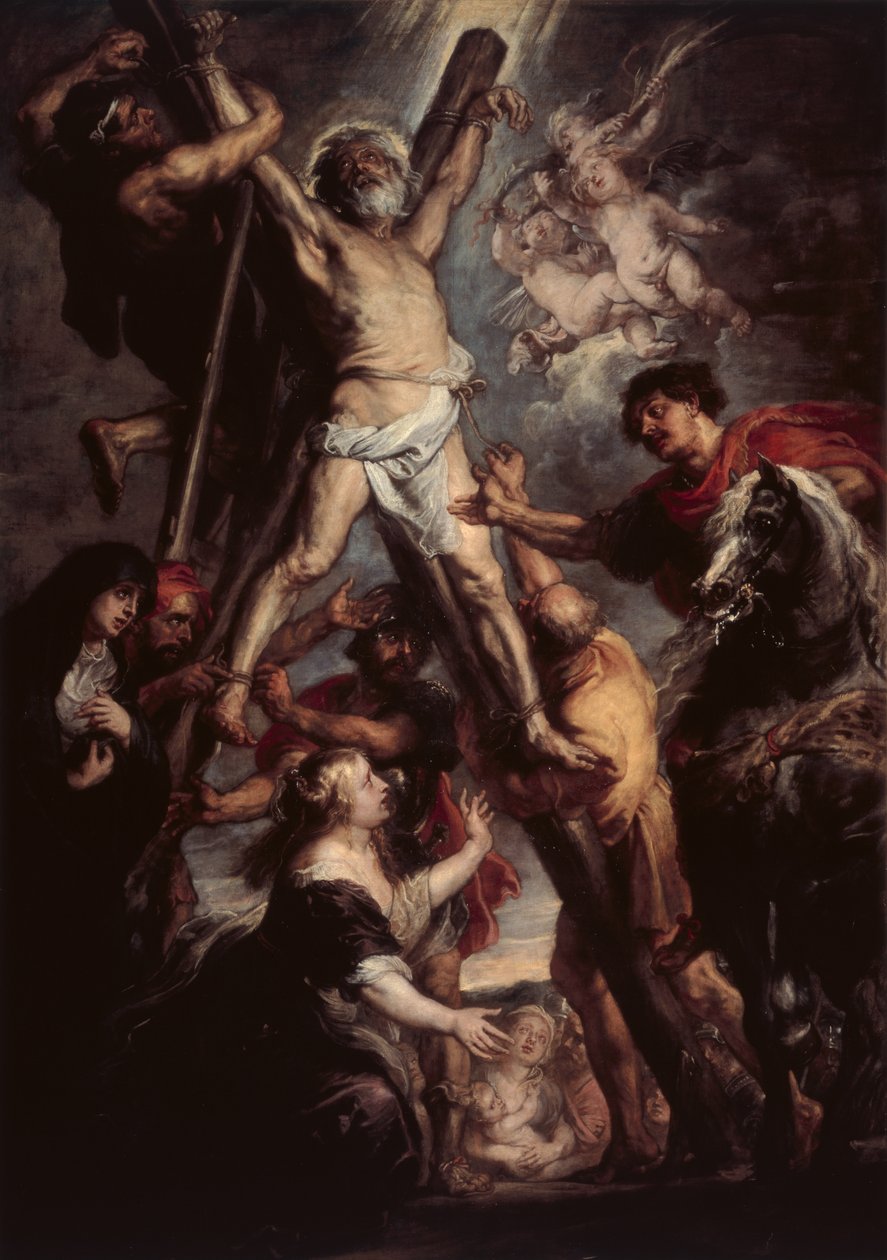 Das Martyrium des Heiligen Andreas, 1637 von Peter Paul Rubens