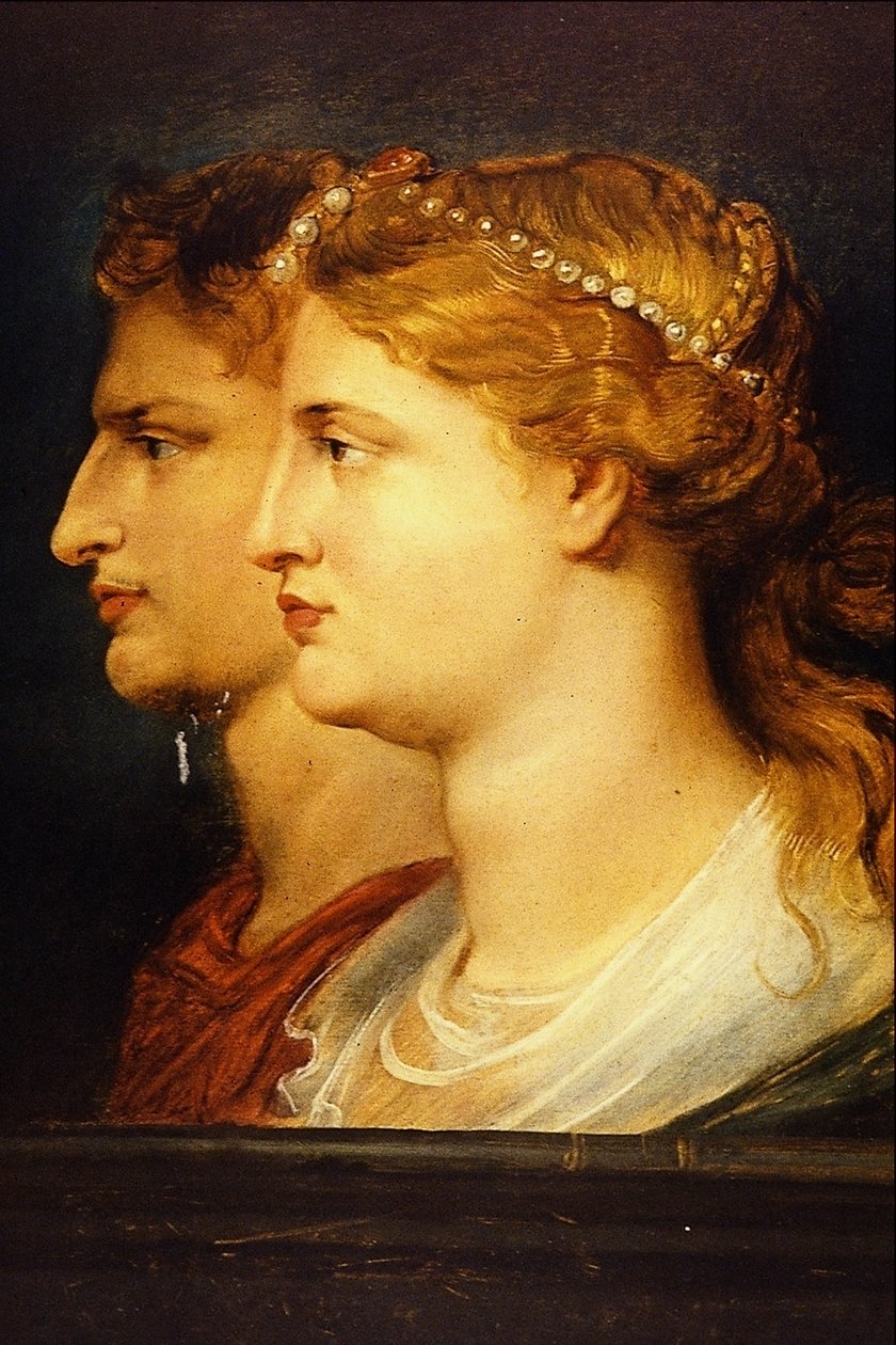 Tiberius und Agrippina von Peter Paul Rubens