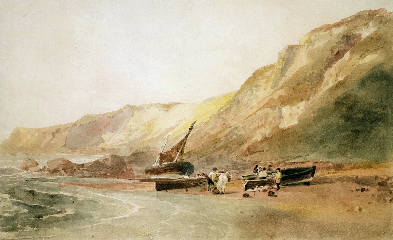 An der Küste von Ventnor, Isle of Wight von Peter de Wint