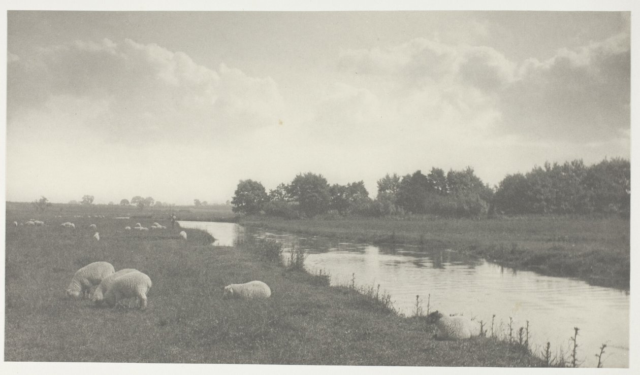 Am Fluss Bure von Peter Henry Emerson