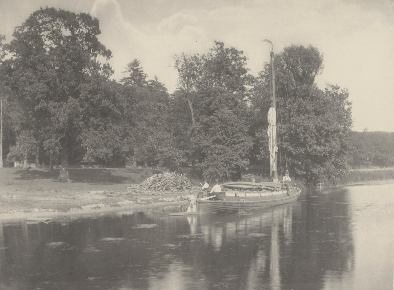 Der Fluss Bure bei Coltishall von Peter Henry Emerson