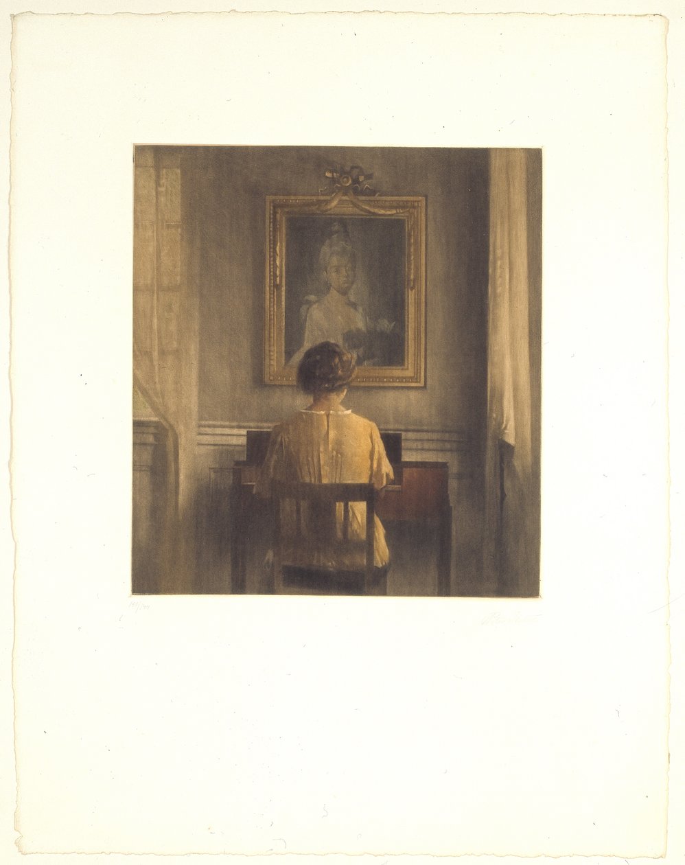 Am Spinett von Peter Vilhelm Ilsted