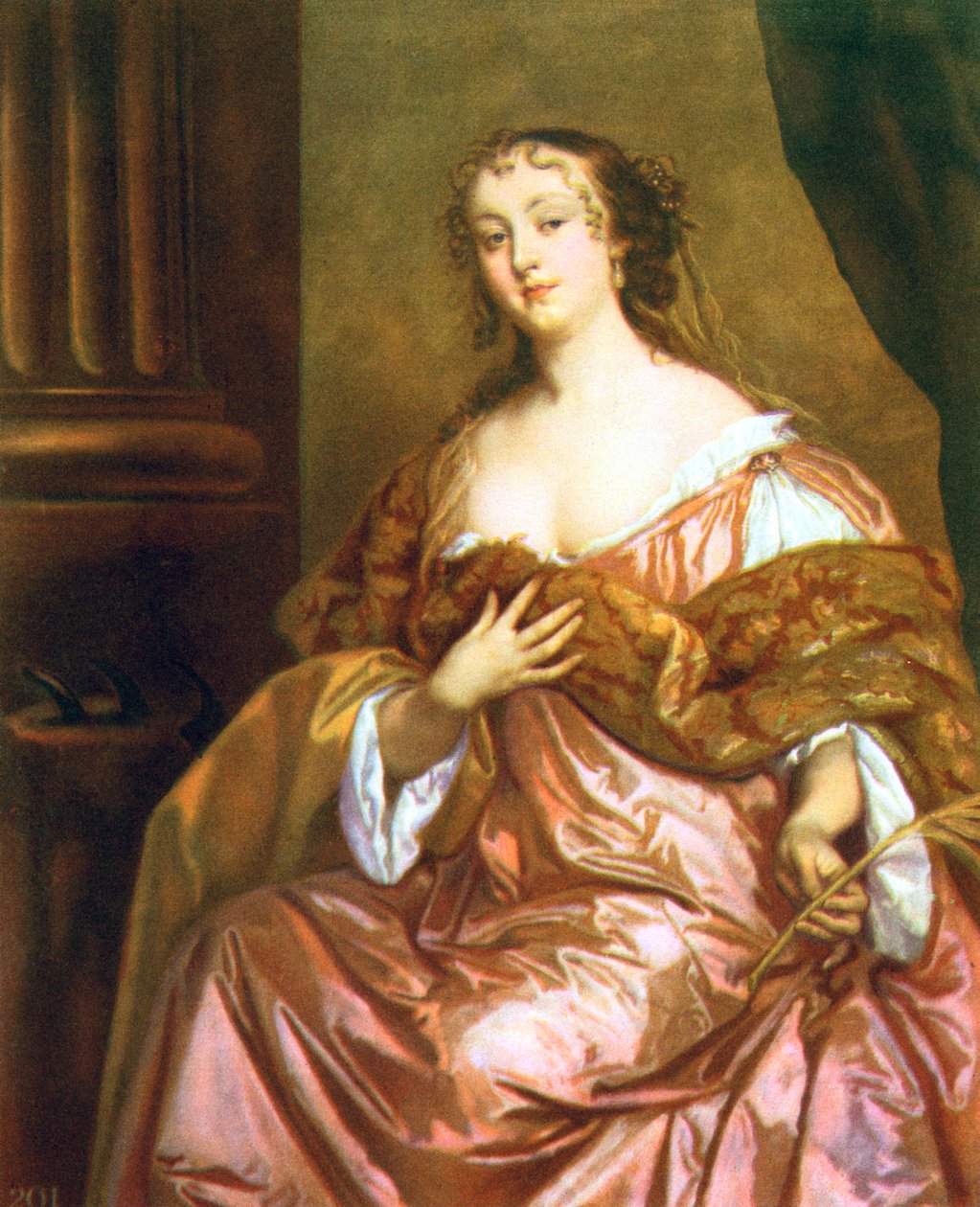 Elizabeth Hamilton, Gräfin von Gramont, ca. 1660er Jahre von Peter Lely